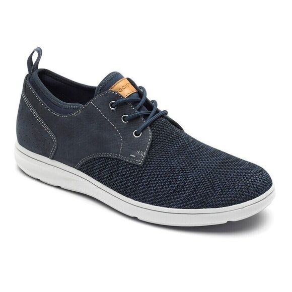 Rockport Zaden Plain Toe Oxford Lace Up Casual Navy Men\'s 8M New main image 8